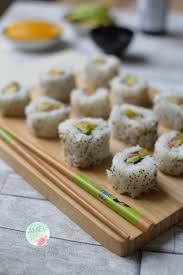 Sushi Californien saumon mangue Avocat