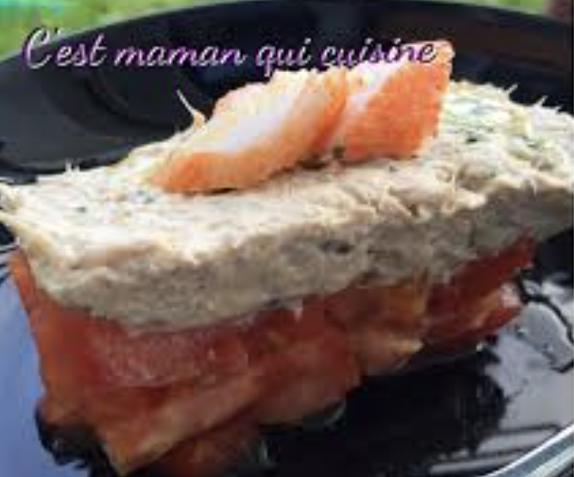 Tartare de tomate au thon