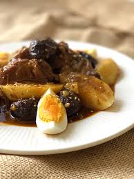 Tajine de veau et pruneaux